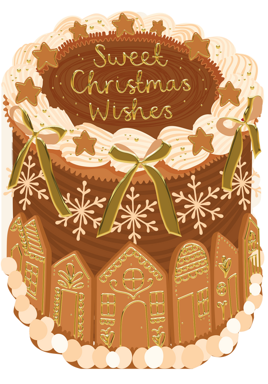 GCA6_CAKE022 - Sweet Christmas Wishes