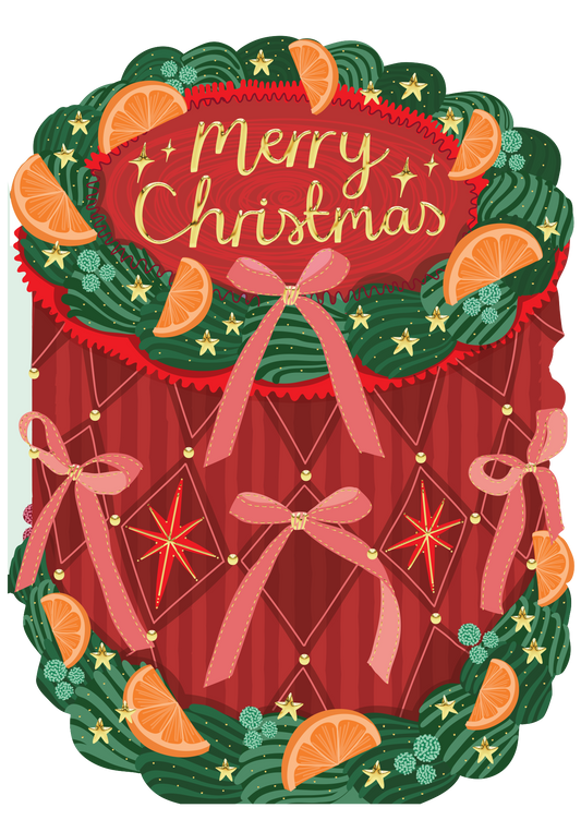 GCA6_CAKE021 - Merry Christmas