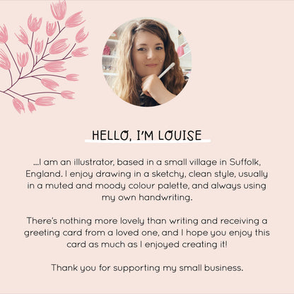 [New Size Now Available] Brand New Big Sister - New Baby Expectant Parents Greeting Card - Baby Shower
