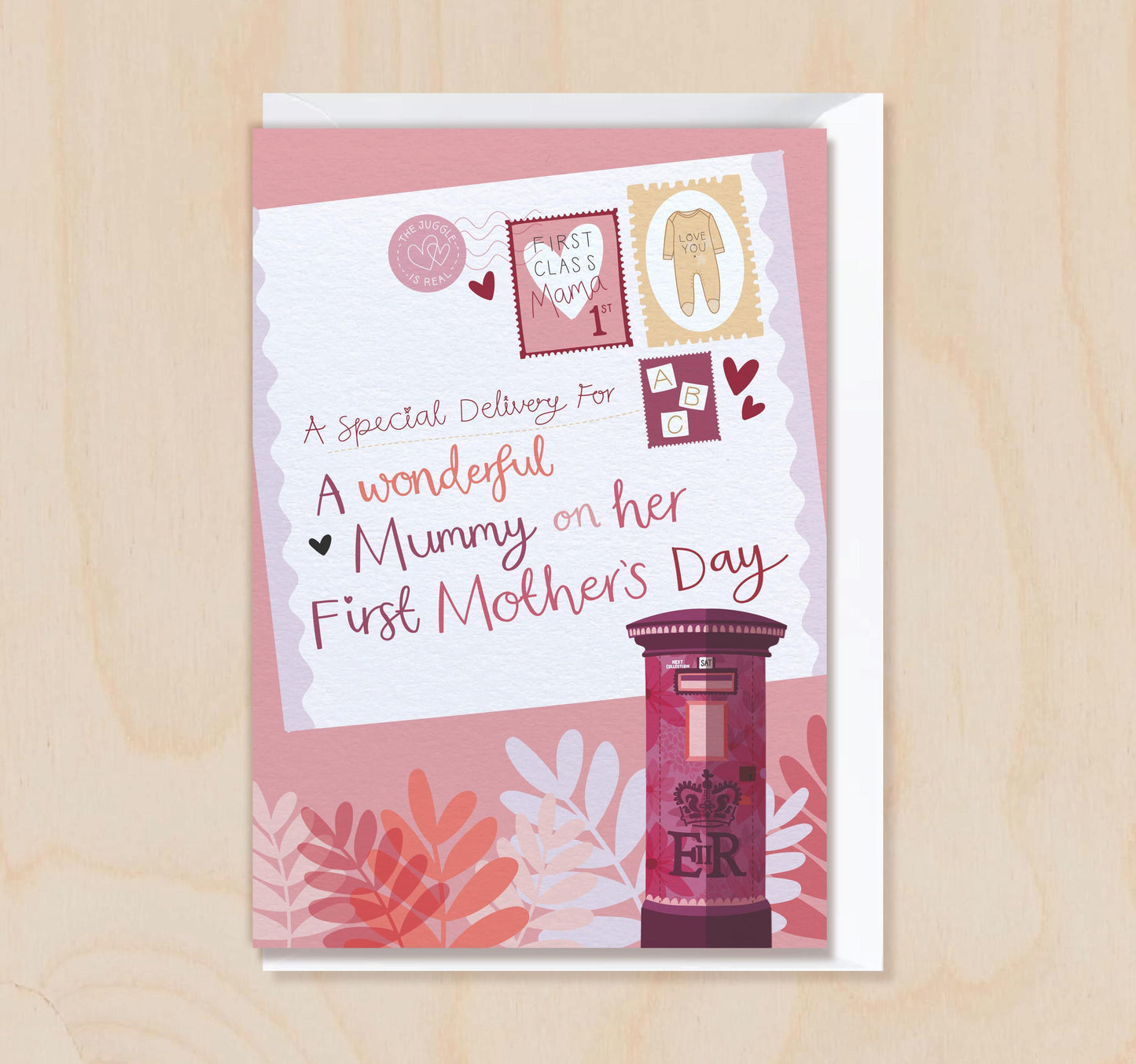 First Mother's Day Card for Mummy with Postbox