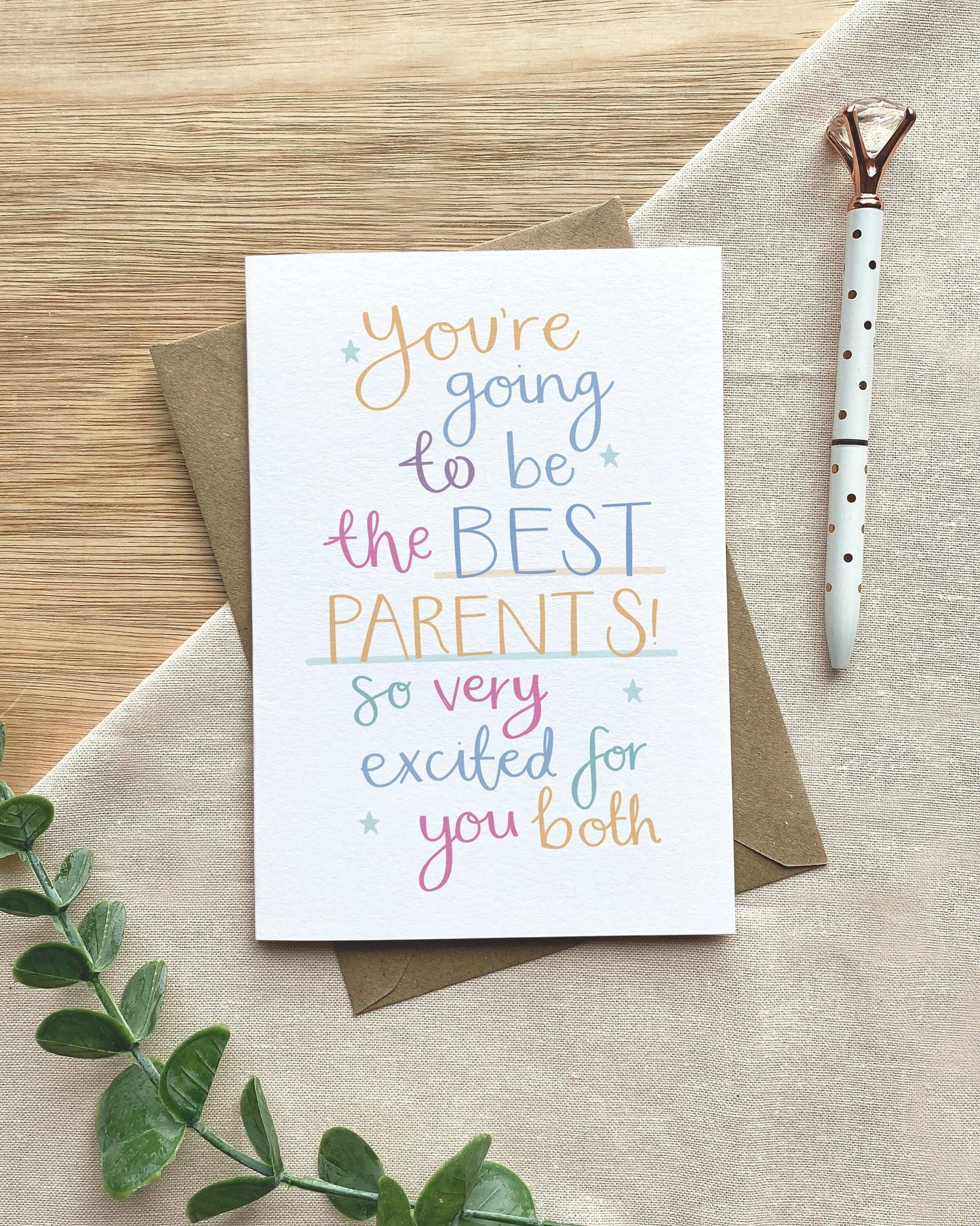 Those First Few Months - New Baby Expectant Parents Greeting Card - Baby Shower