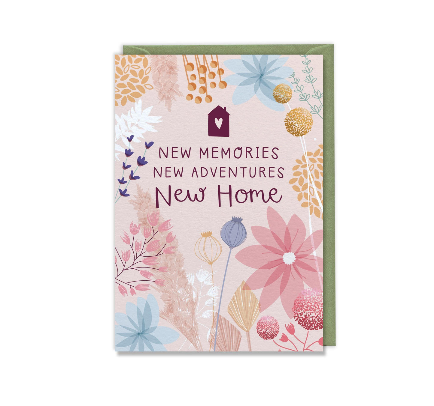 New Memories, New Home  Luxury Housewarming Greeting Card