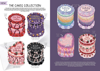 One Year Hotter - Birthday Cake Shaped Greeting Card
