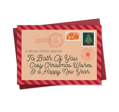 To Both of You  - Chrismas card for Couples, Friends, Neighbours