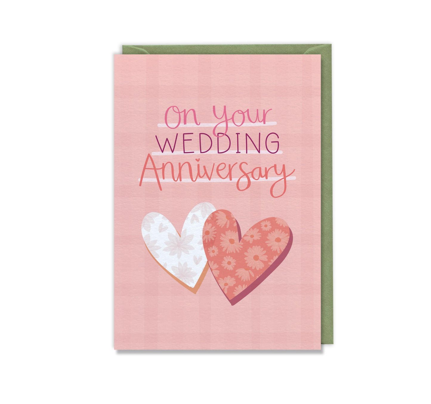 On Your Wedding Anniversary   Luxury Anniversary Congratulations Greeting Card