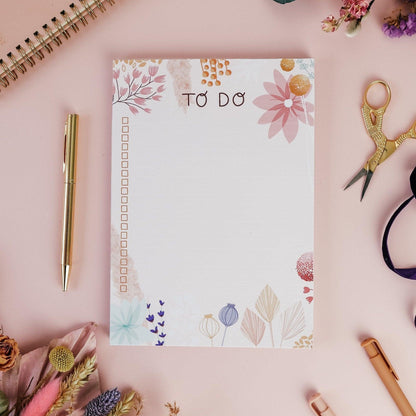 A5 To Do List Notepad