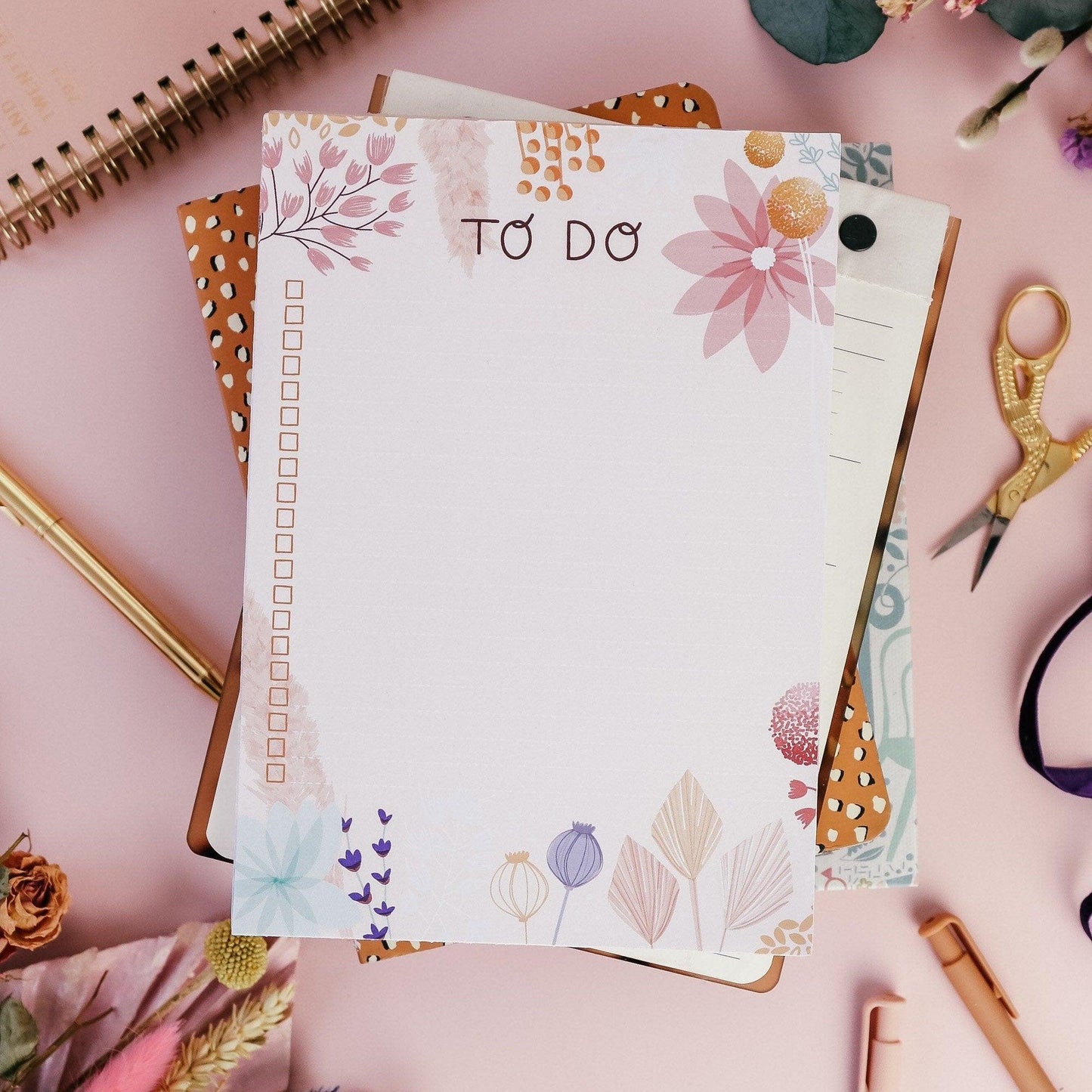 A5 To Do List Notepad
