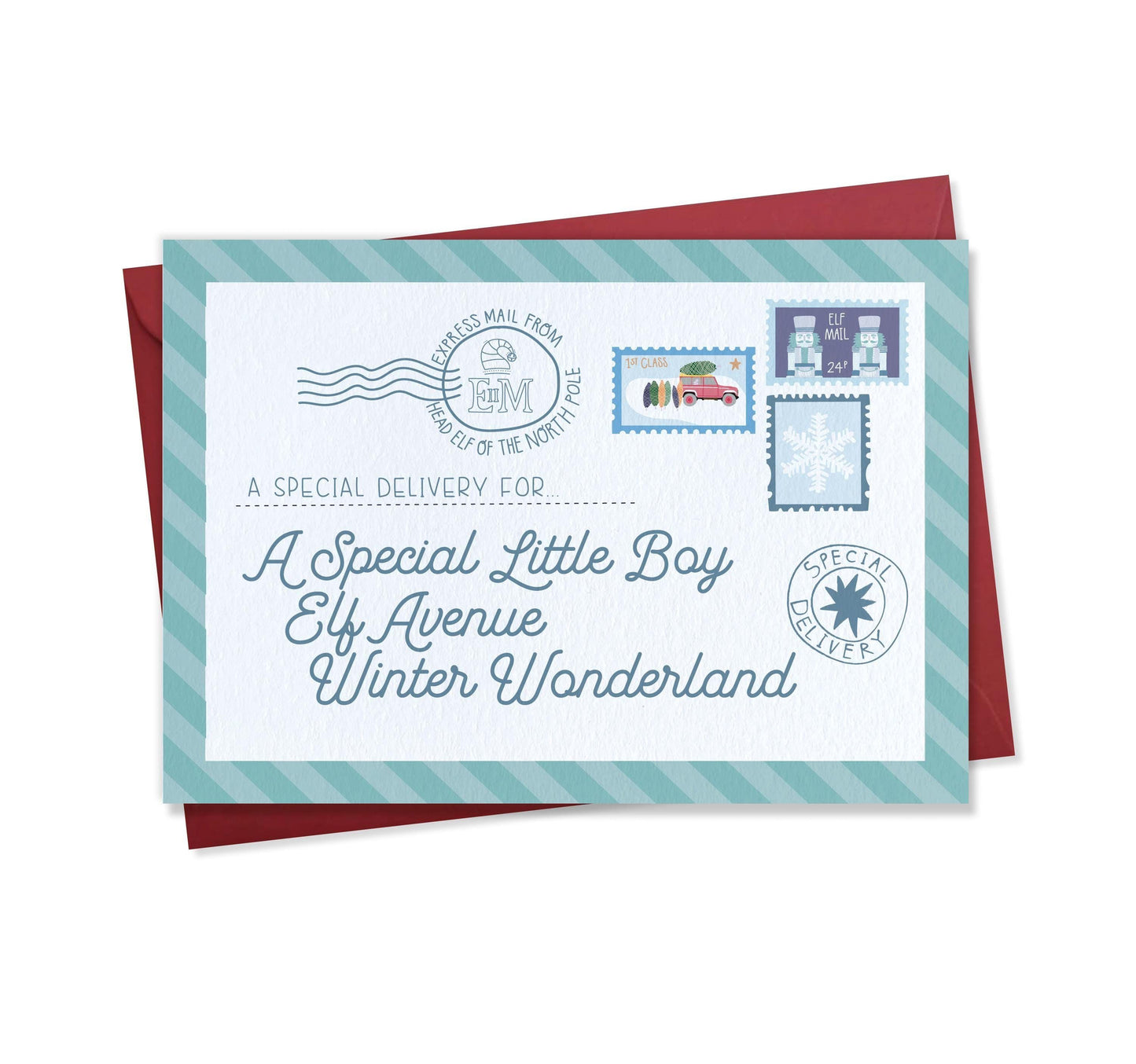 A Special Little Boy- Chrismas card for Son, Grandson, Great Grandson, Nephew, Friend
