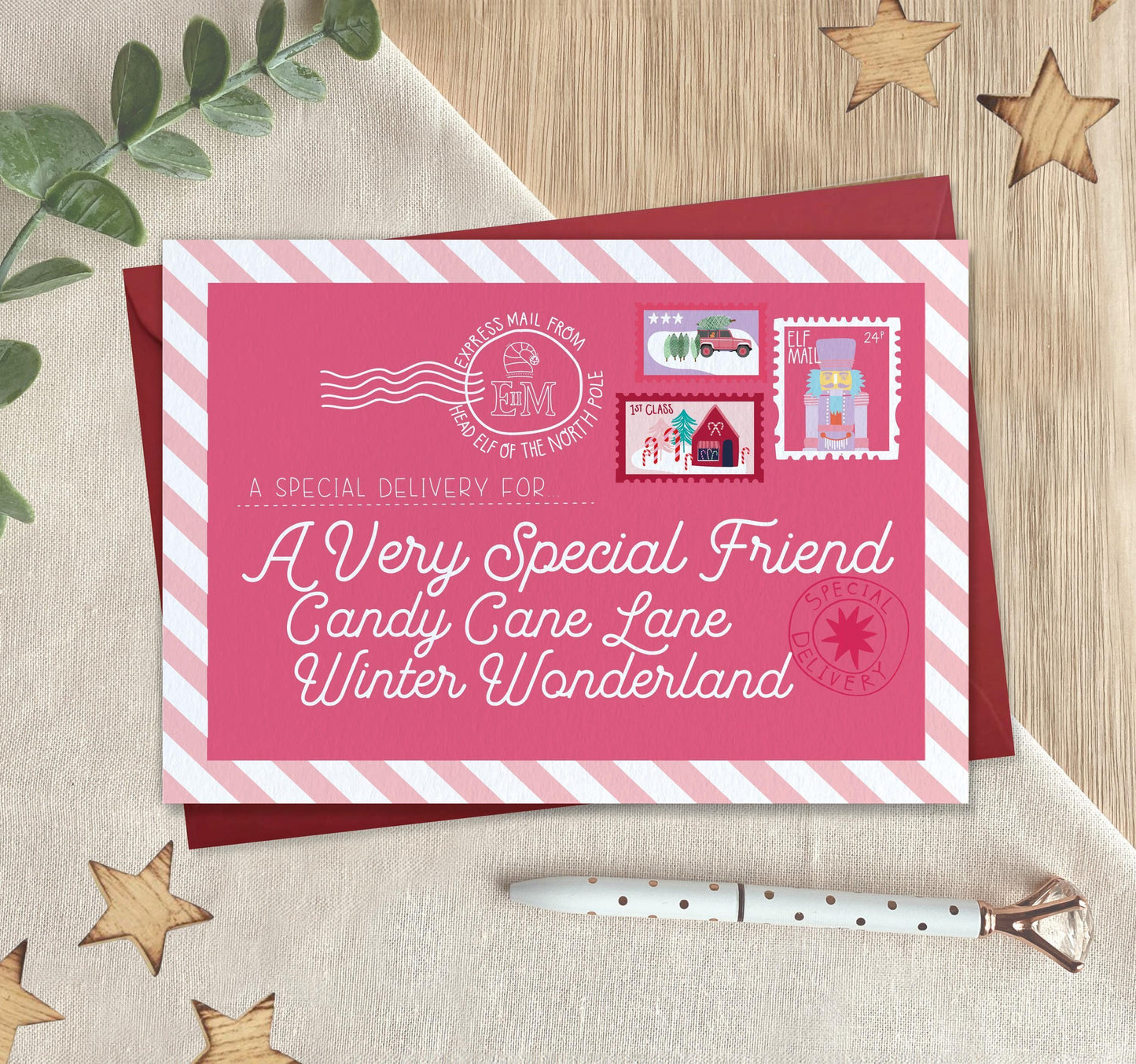 A Very Special Friend - Chrismas card for Best Friend