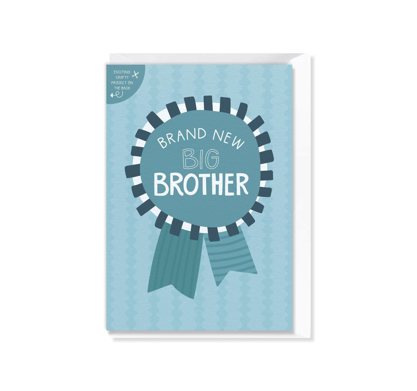 [New Size Now Available] Brand New Big Brother - New Sibling Activity Greeting Card