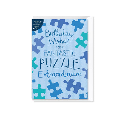 Jigsaw Puzzle Extraordinaire Birthday Card with Crafty Project