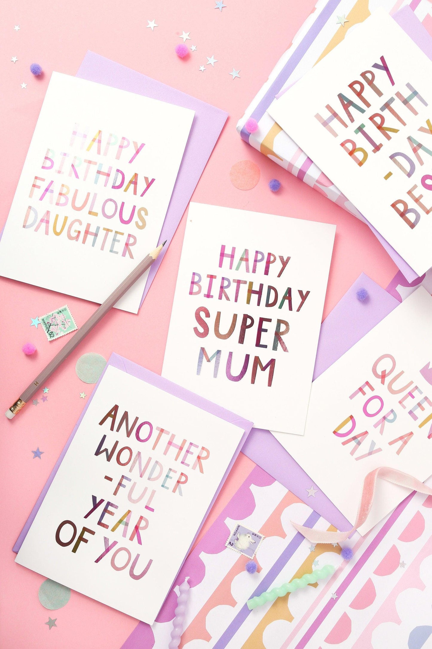 OMG! Congrats  Congratulations Luxury Foiled Greeting Card