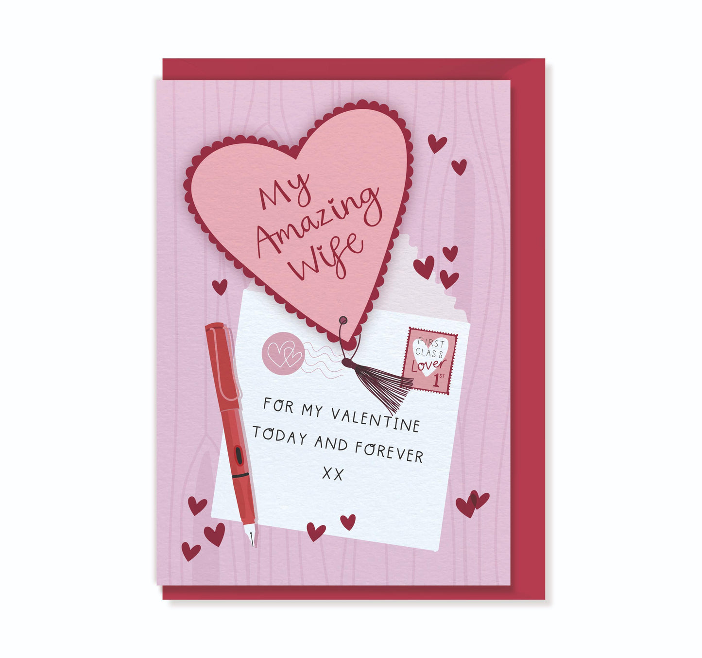My Amazing Wife - Valentine's Luxury Greeting Card