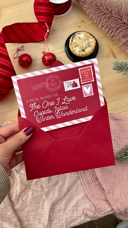 To The One I Love - Chrismas card for Partner, Husband, Wife, Boyfriend, Girlfriend