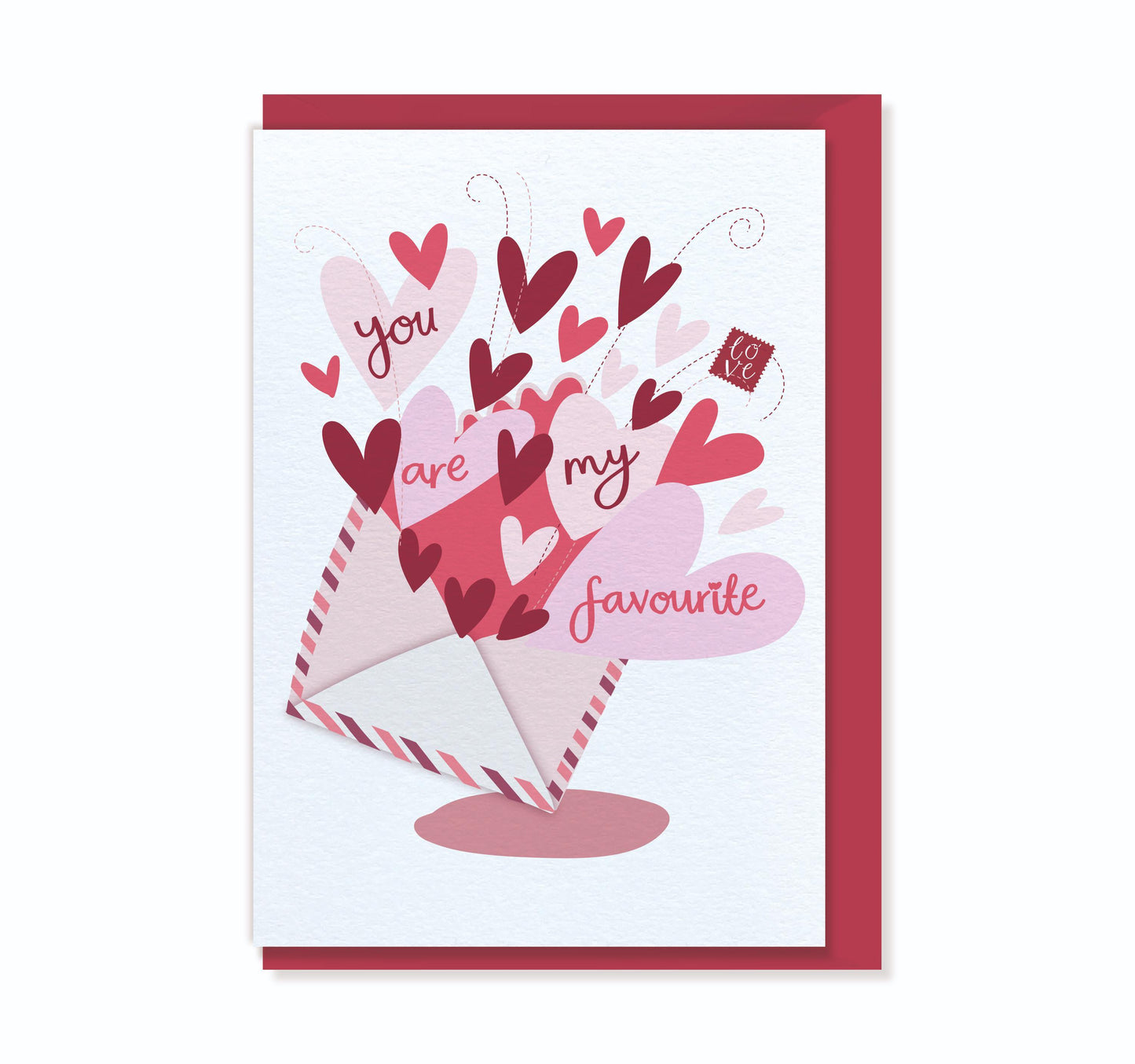 You Are My Favourite - Valentine's Luxury Greeting Card