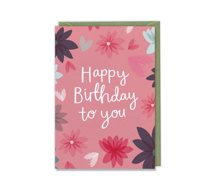 Happy Birthday to You  Luxury Birthday Greeting Card for Friend, Sister, Daughter, Niece